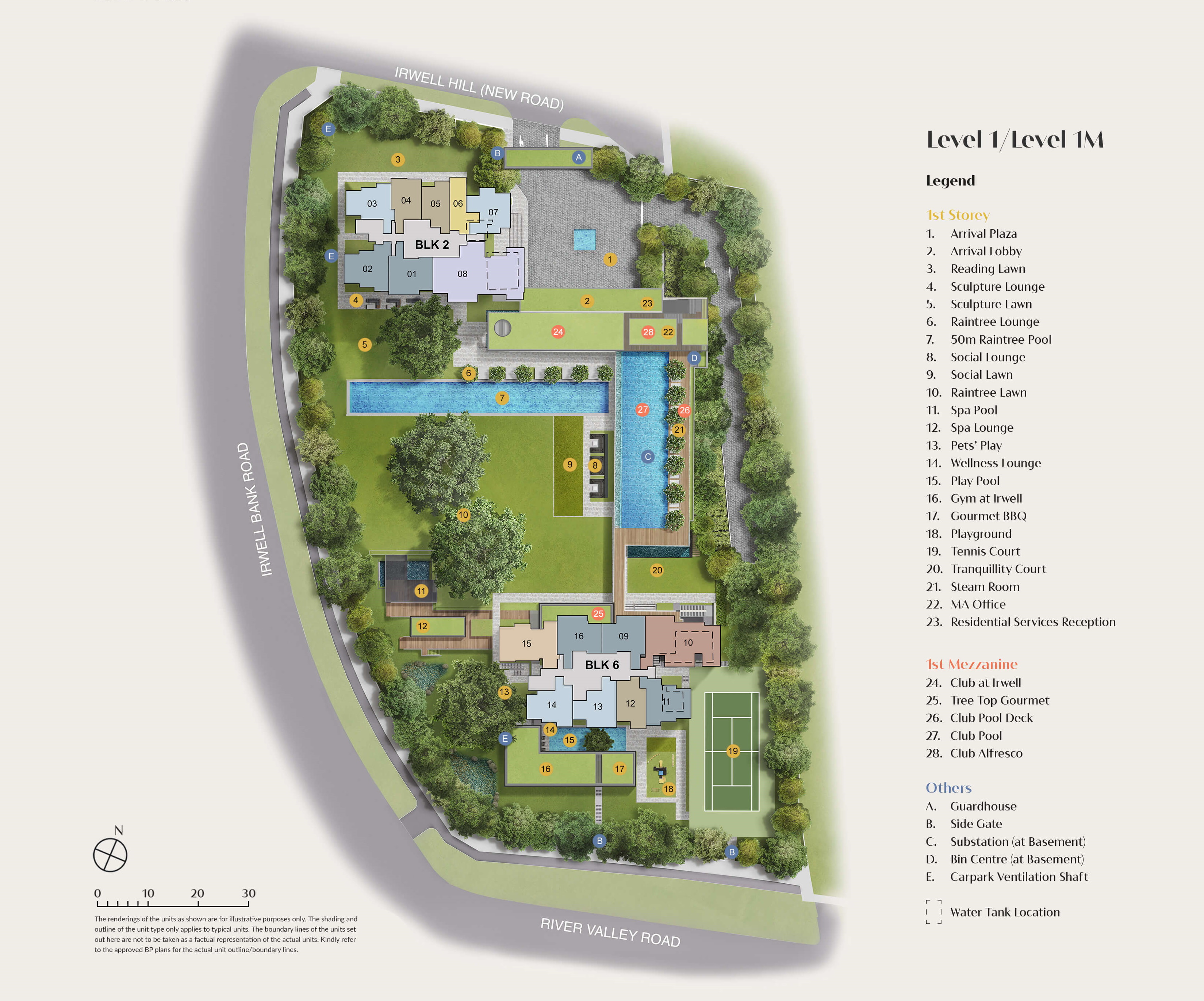 Site Plan 1 - Irwell Hill Residences
